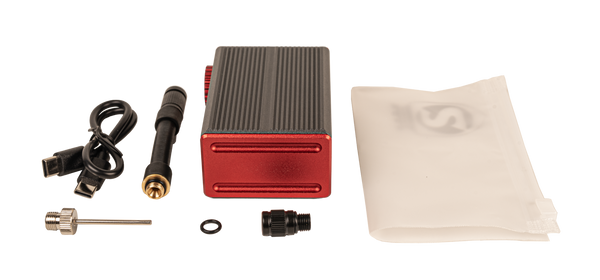 Silca Elettrico Ultimate Inflator with accessories