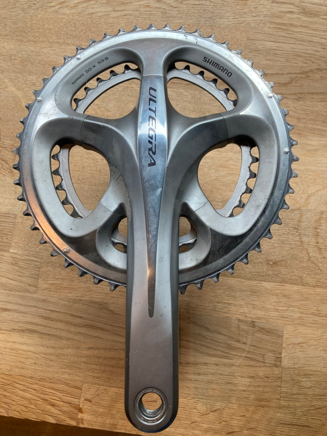 Pre-owned Shimano 6700 Ultegra 10s Crankset - 53/49