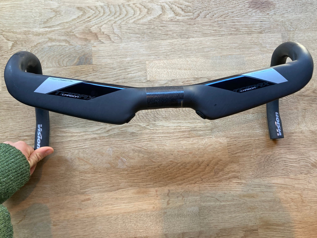 Vision TriMax Carbon Aero Compact Carbon Handlebar - 420mm