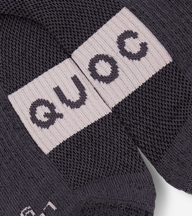 QUOC All Season Merino Sock - Charcoal