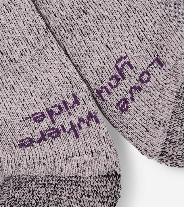 QUOC All Season Merino Sock - Stone