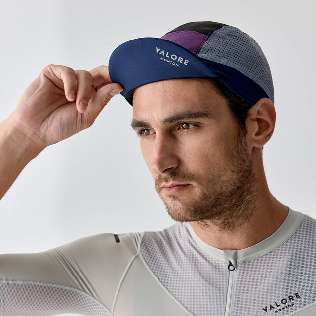 Colorato Panelled Cycling Cap