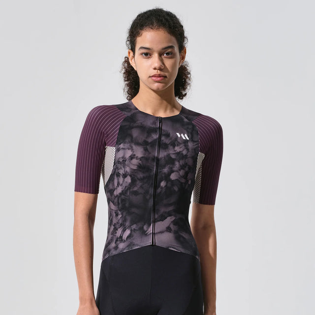 Womens Motion Jersey Plum