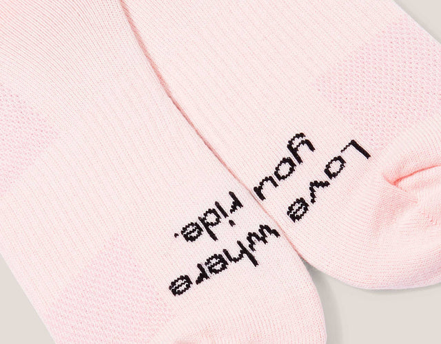 QUOC All Road Sock - Dusty Pink