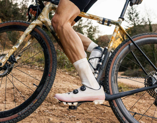 QUOC Performance Road Sock - White