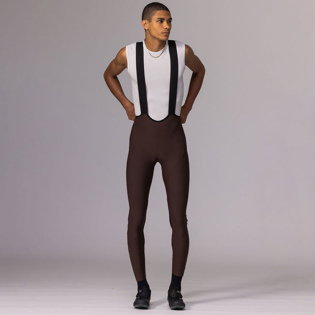 Velocio Men's LUXE Bib Tight (Past Season) in Coffee