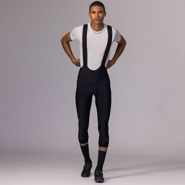 Velocio Men's Thermal Bib Knicker in Black