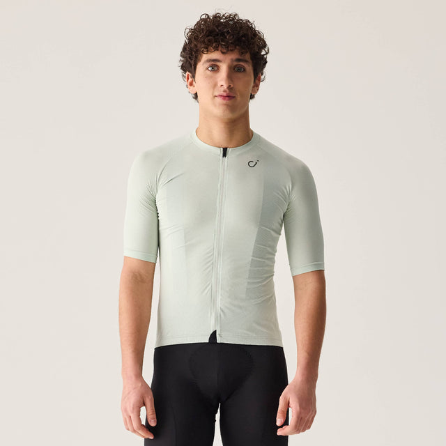 Velocio Men's ONE Jersey in Pale Aqua