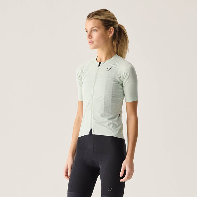 Velocio Women's ONE Jersey in Pale Aqua