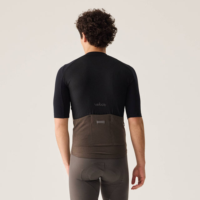 Velocio Men's Merino LUXE Colorblock Jersey - additional product view