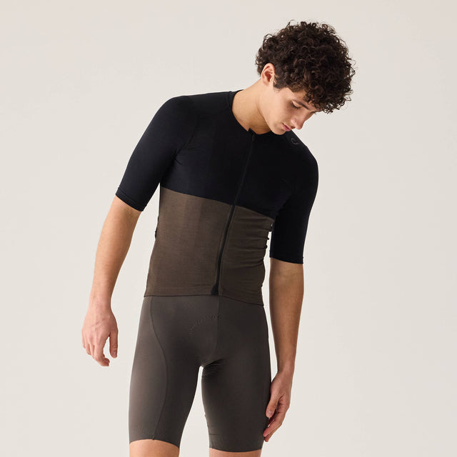 Velocio Men's Merino LUXE Colorblock Jersey