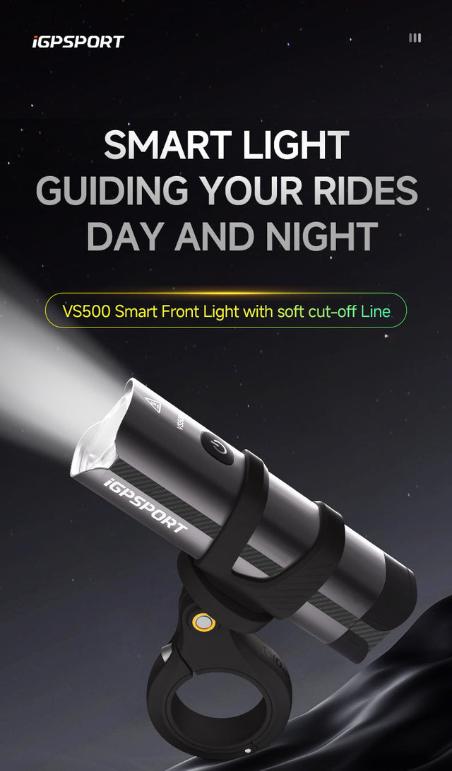 iGPSport VS500 Smart Front Bike Light