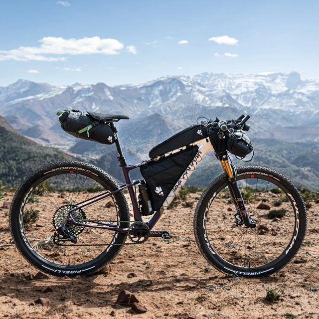 Miss Grape Big Node Strap-Mount Top Tube Bag 1.8L