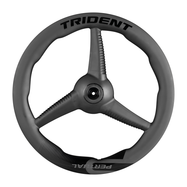 Pertual Trident Tri-Spoke Disc TT Front Wheel