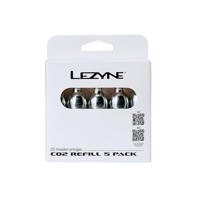 Lezyne Threaded CO2 Cartridges 5 Pack