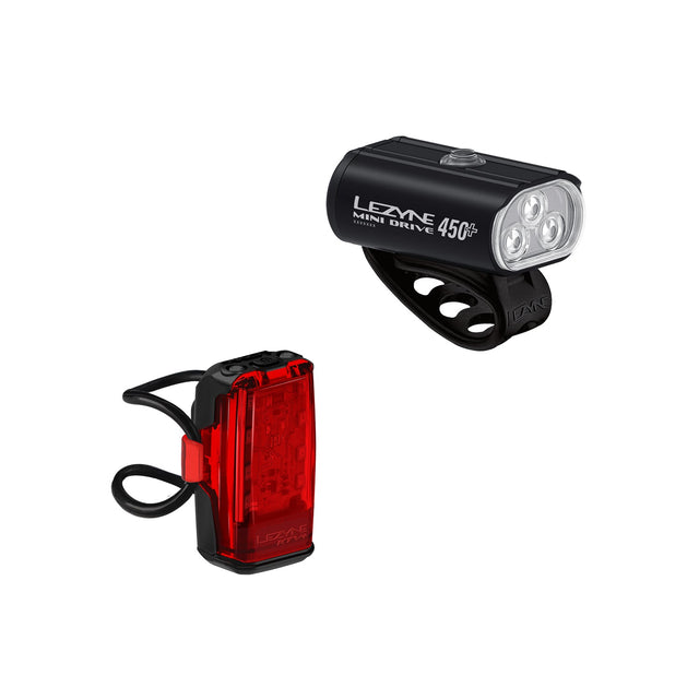 Lezyne Mini Drive 450+ / KTV+ Drive Light Set
