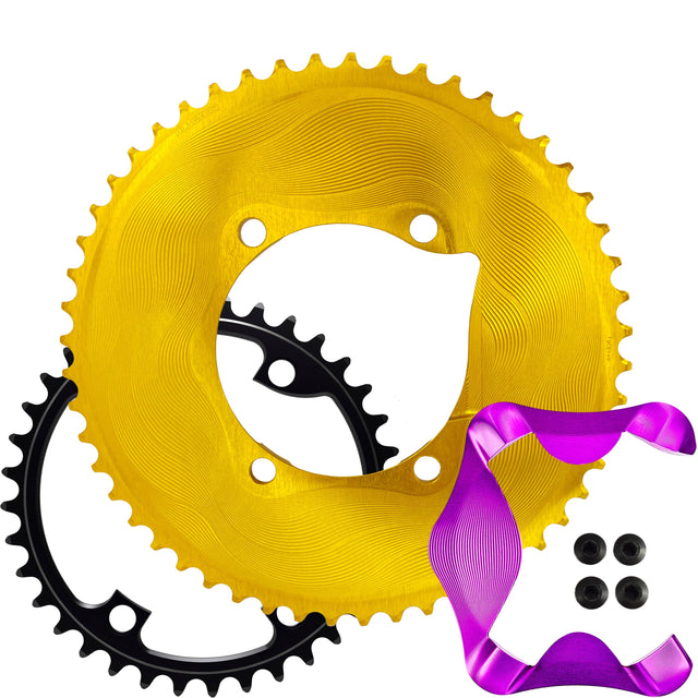 ALUGEAR AERO Upgrade Kit for Shimano Dura-Ace R9100 (2x11)