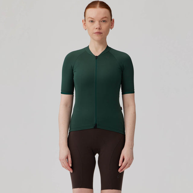 Velocio Women's Signature Jersey in Pine