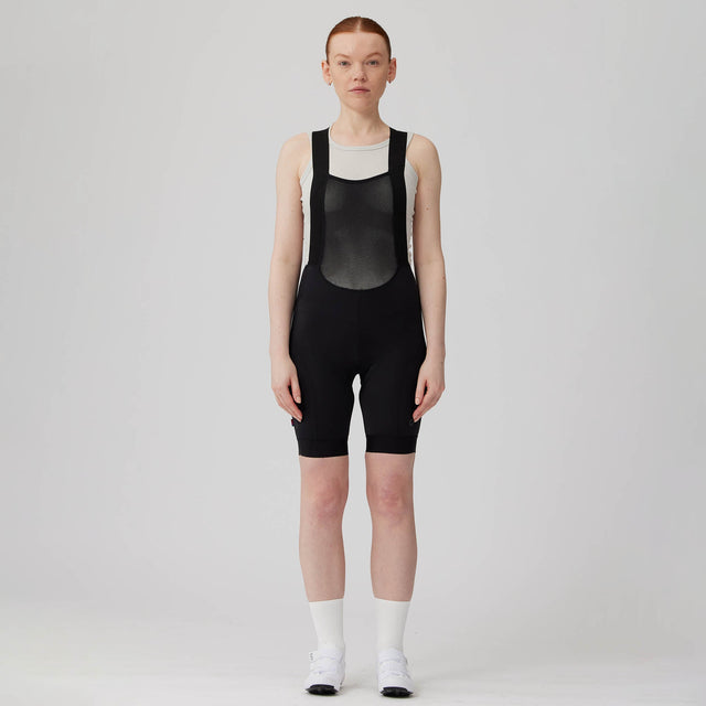 Velocio Women's Signature Bib Short in Black
