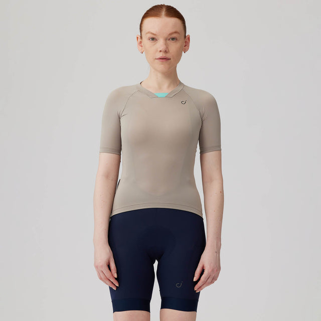 Velocio Women's Signature Zipperless Jersey in MOONROCK