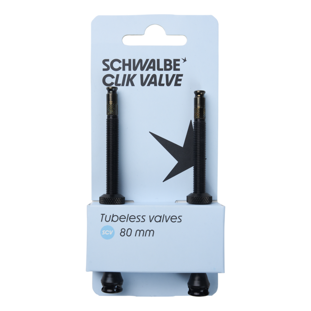 Schwalbe Clik Valve Tubeless Valves (Pair)