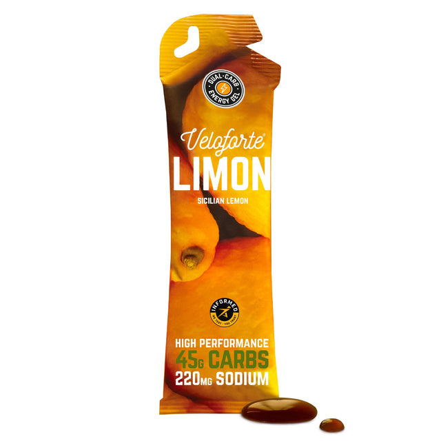 Veloforte Limon Natural Energy Gel - Sicilian Lemon