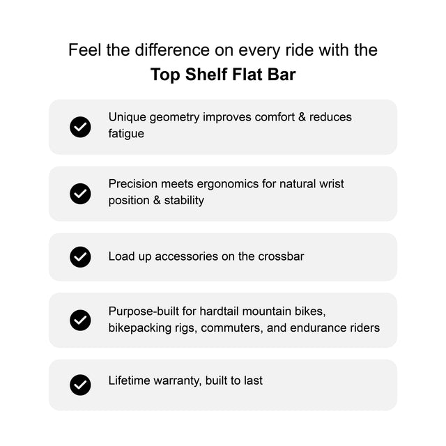 Redshift Top Shelf Flat Handlebar