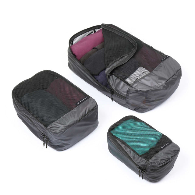 Lifeventure Ultralight Packing Cubes (Set of 3)