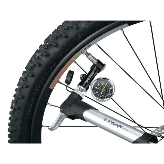 Topeak Shuttle Gauge Dial Pressure Gauge with Bag