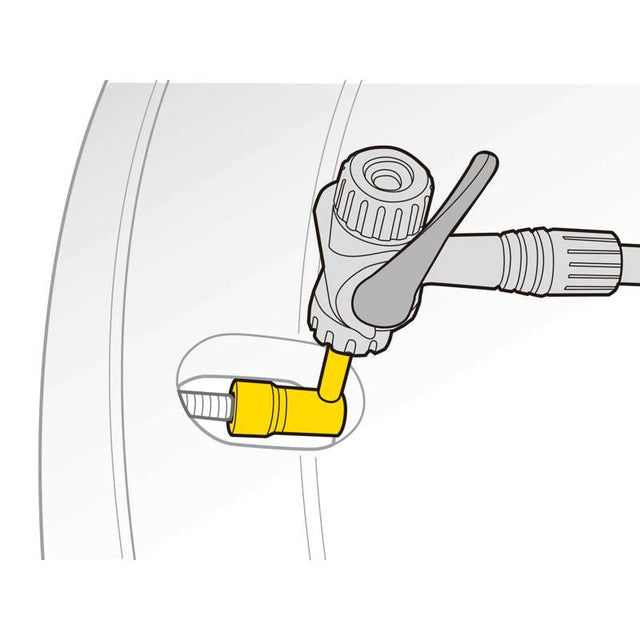 Topeak Pressure-Rite Presta Valve Adaptor