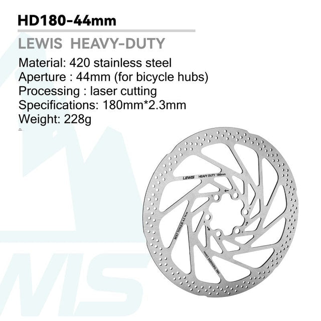 Lewis Heavy Duty 6-Bolt Disc Brake Rotor