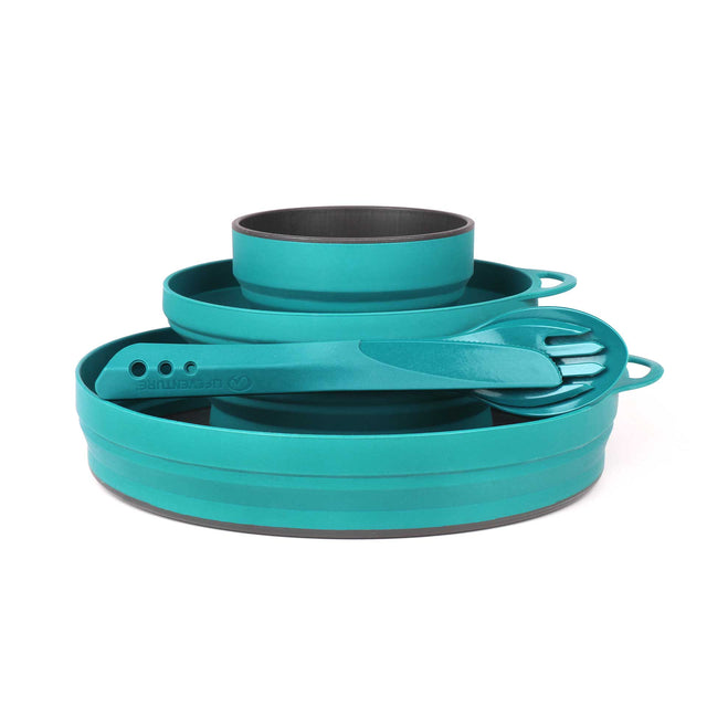 Lifeventure Ellipse Collapsible Camping Tableware Set