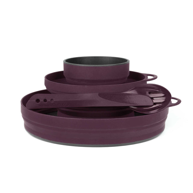 Lifeventure Ellipse Collapsible Camping Tableware Set