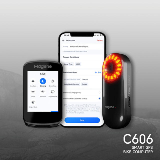 MAGENE C606 Pro Smart GPS Bike Computer
