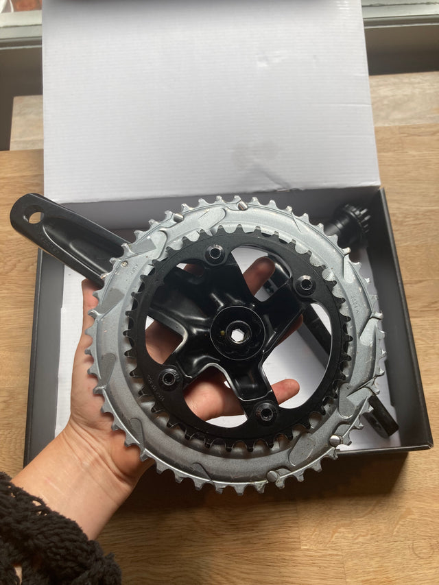 SRAM Rival 2x Crankset - 165 - 48/35T 12spd