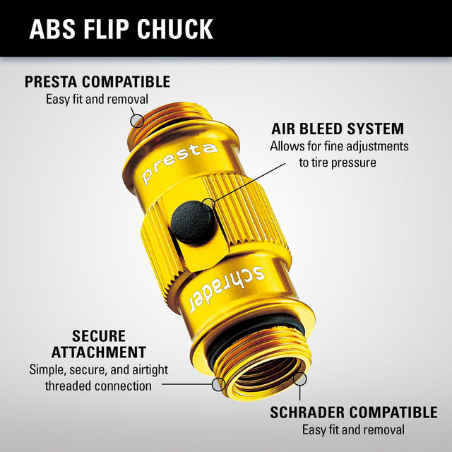 Lezyne ABS Flip Chuck HP