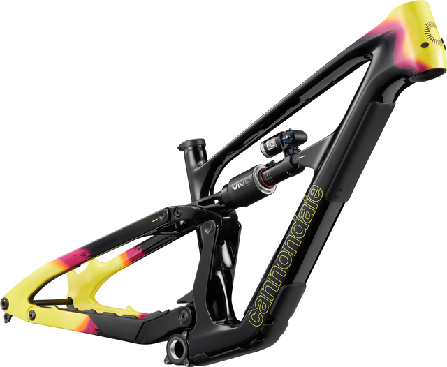 Cannondale Bad Habit Frameset Black with WOW colors