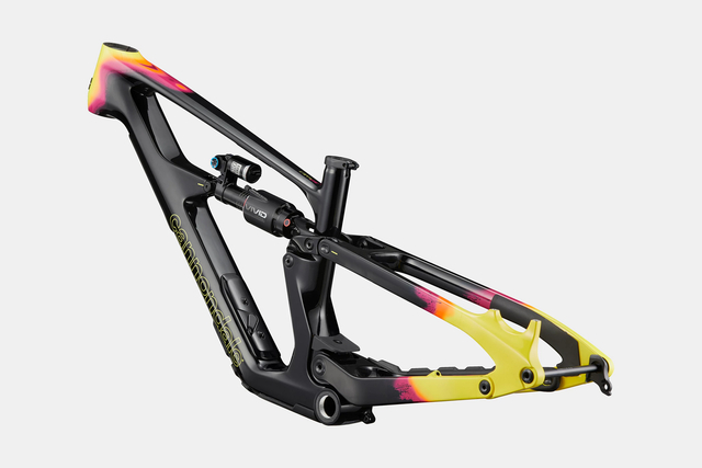 Cannondale Bad Habit Frameset Black with WOW colors