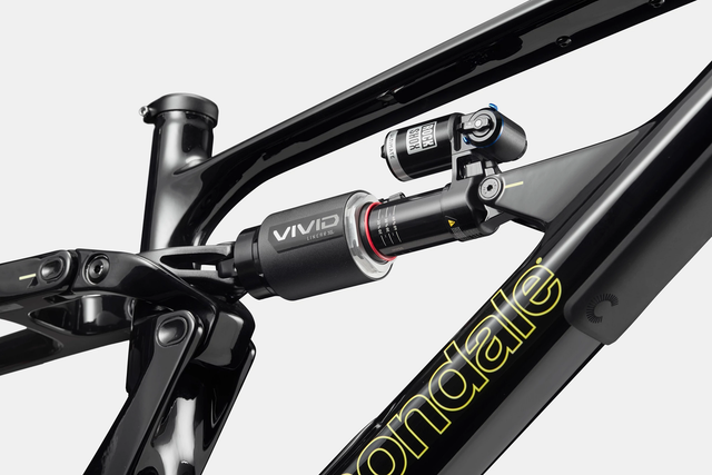 Cannondale Bad Habit Frameset Black with WOW colors