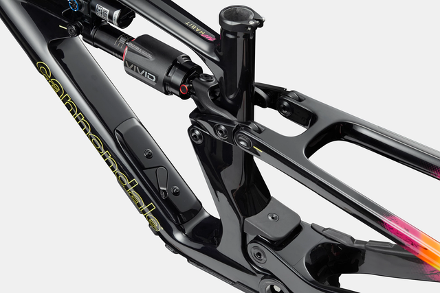 Cannondale Bad Habit Frameset Black with WOW colors