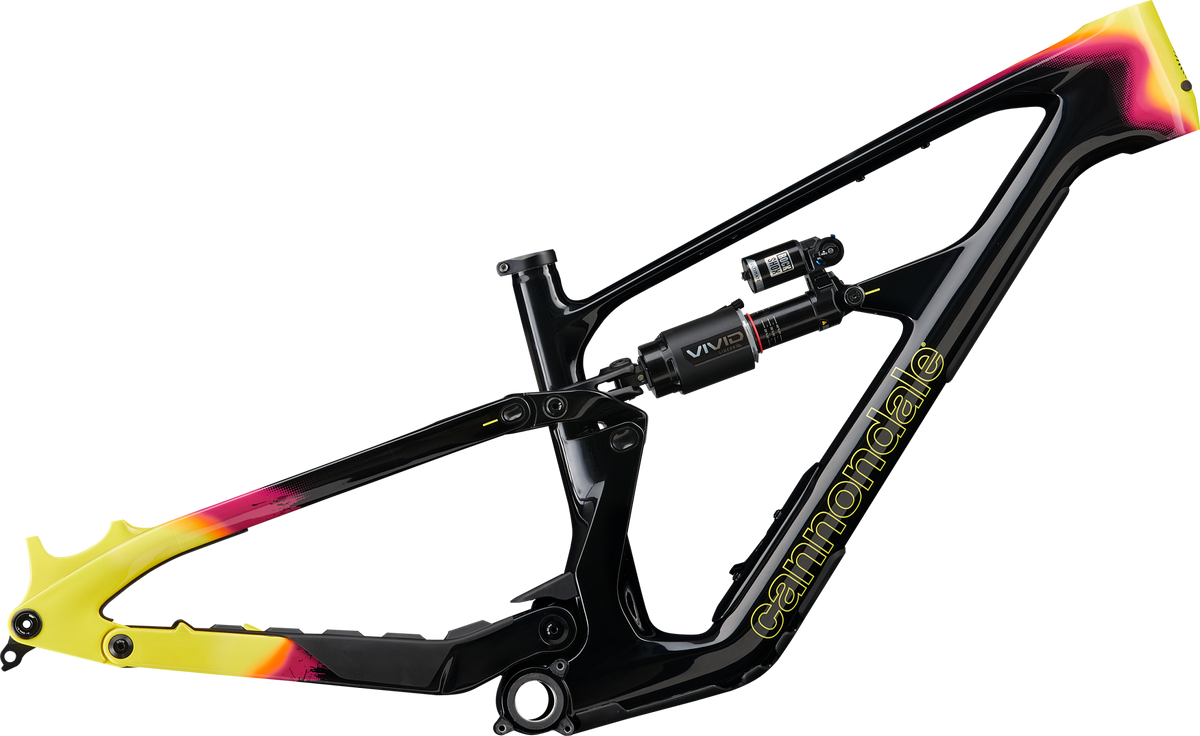 Cannondale Bad Habit Frameset Black with WOW colors