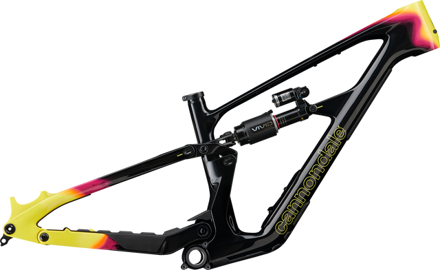 Cannondale Bad Habit Frameset Black with WOW colors