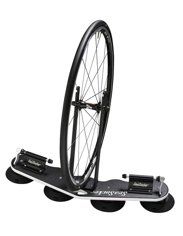 SeaSucker add-on front wheel holder on rack