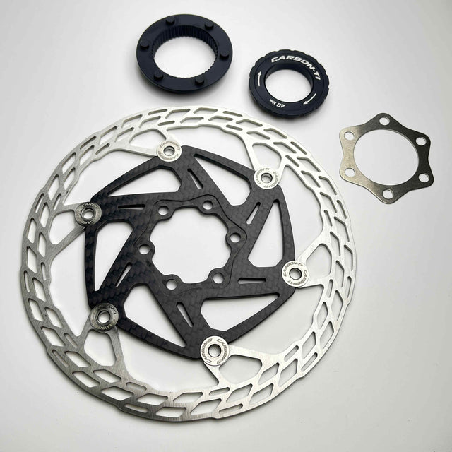 Carbon-Ti X-Rotor SteelCarbon 3 Centerlock Disc Brake Rotor