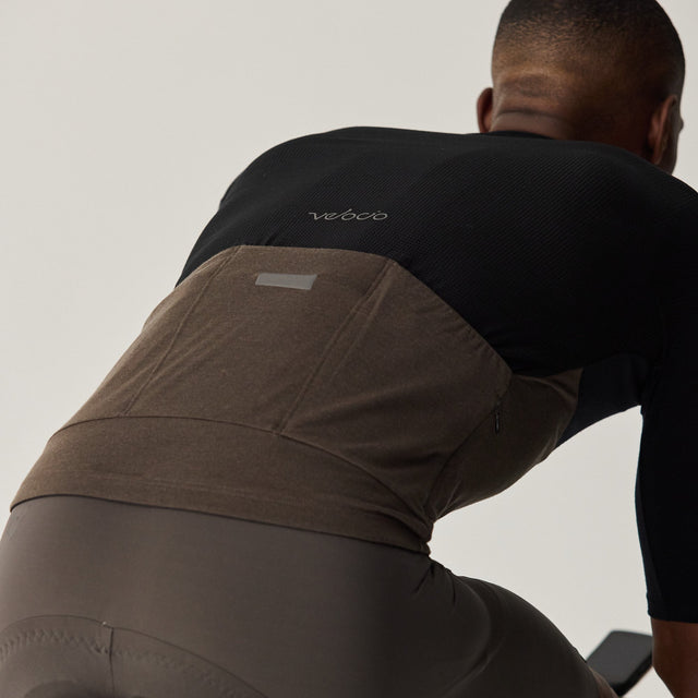 Velocio Men's Merino LUXE Colorblock Jersey - additional product view