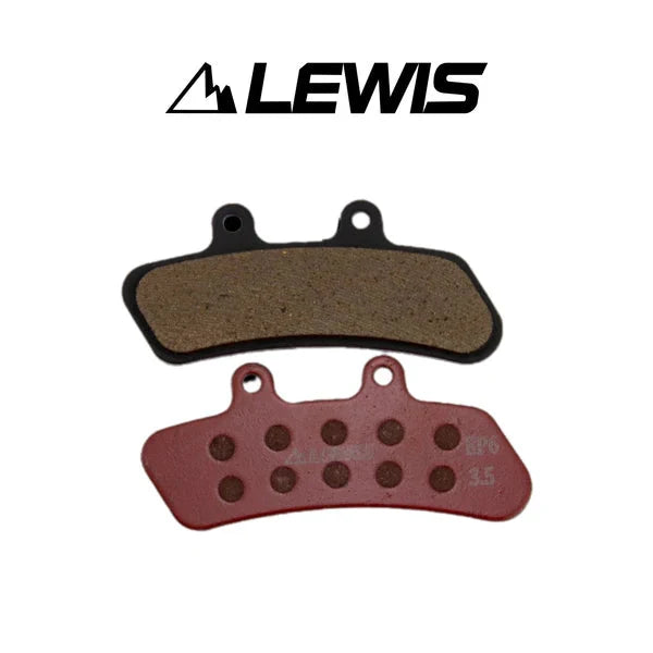 Lewis Metal Resin and Sintered Disc Brake Pads
