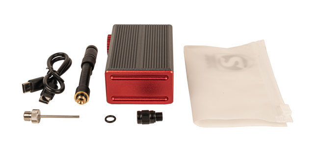 Silca Elettrico Ultimate Inflator with accessories