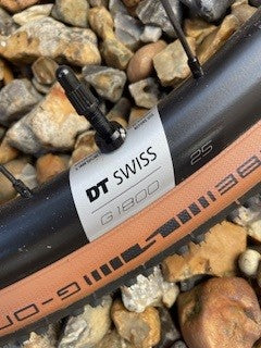 DT Swiss G 1800 SPLINE db 25 12/142 mm Shimano with Tyres (45-622)