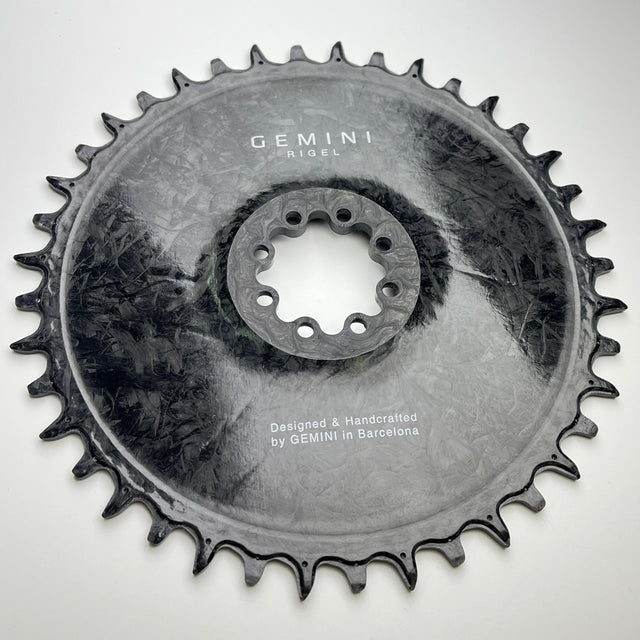Gemini RIGEL Carbon Chainring SRAM 8-Bolt Direct Mount