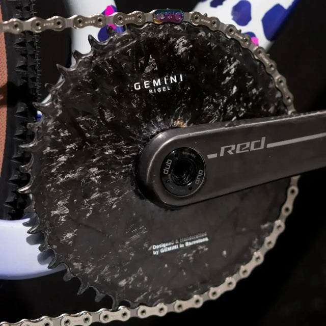 Gemini RIGEL Carbon Chainring SRAM 8-Bolt Direct Mount